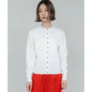 iki 큐프라 무스 베이직 가디건 화이트