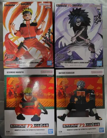 NARUTO 72 시리즈 피규어 4체 세트