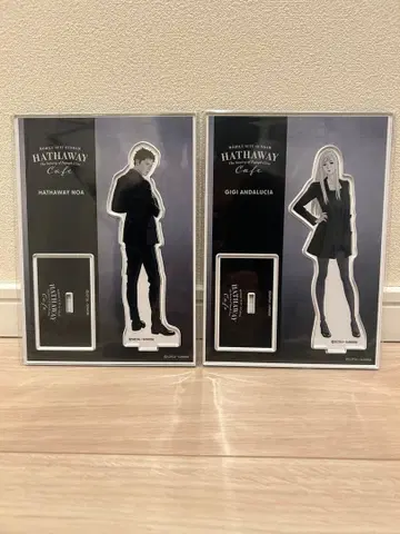 섬광의 하사웨이 콜라보 카페 아크릴 스탠드 2종 세트