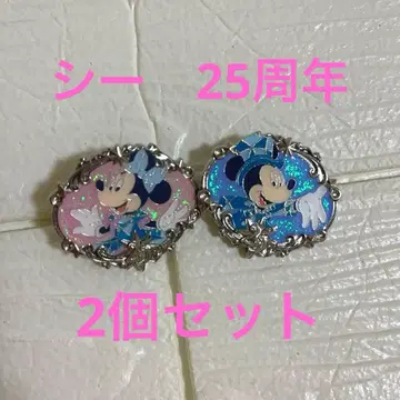 디즈니씨 25주년 아부르 바자르 핀 배지 미키 미니