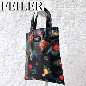 새상품급 FEILER 페이러 미니 토트 하이디 무당벌레 오리 나비