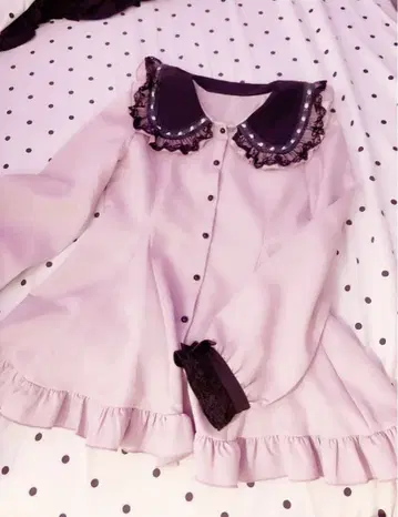 유메텐보 DearmyLove 토끼 귀 사다리 레이스 리본 셋업