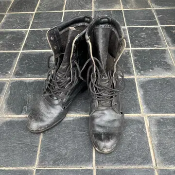 [ ANGEL ] 안전화 장편상화 가죽 천연 가죽 26cm 작업화