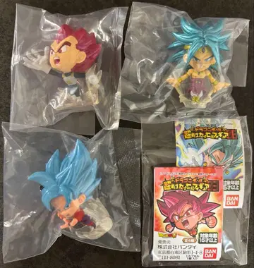 드래곤볼 초전사 캡슐 피규어 3체 세트