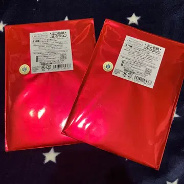 타네무라 아리나 30주년 기념전 미개봉 미니 색지 2장