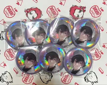 니지산지 사에키 잇테츠 캔뱃지 x 7