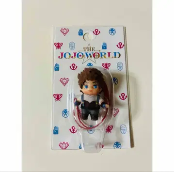 새상품 THE JOJO WORLD 큐피 콜라보 스트랩 조셉 죠스타