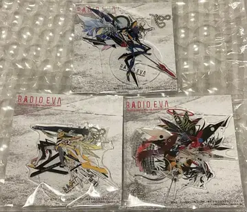 에반게리온 RADIO EVA 아크릴 스탠드 3세트