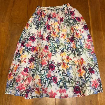 NOISEMAKER 꽃무늬 롱 스커트 Freesize