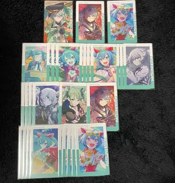 프로세카 글리터 캔뱃지 그리캔 에피카 금박 하츠네 미쿠 묶음 판매