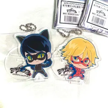 미라큘러스 레이디노와르 미스터버그 아크릴 스탠드 키링