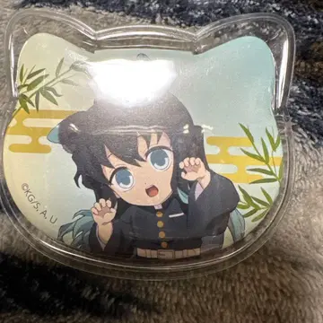 귀멸의 칼날 토키토 무이치로 고양이형 캔뱃지 난자타운