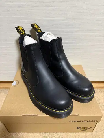 닥터 마틴 블랙 사이드 고어 부츠