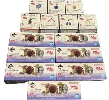 제일복권 죠죠 H상 로고 I상 미니어처 참 전종 컴프 세트