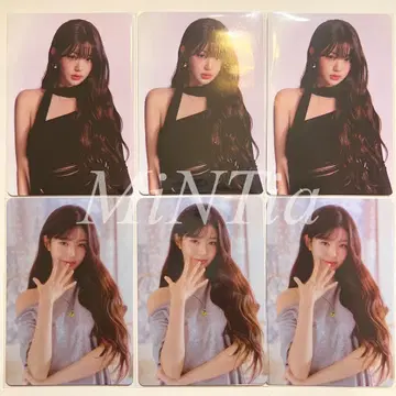 IVE show what I am 랜덤 트레이딩 카드 원영 6장