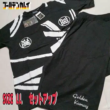 [골든 카무이] 돈키호테 자수 인피 룸웨어 상하의 세트 새상품 LL