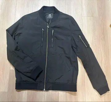 BEAMS HEART 블랙 MA-1 블루종 M