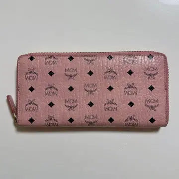 MCM 핑크 장지갑