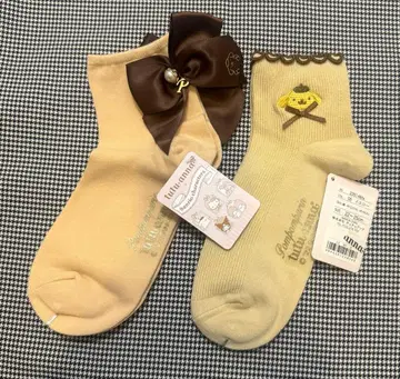 양말 삭스 산리오 폼폼푸딩 츄츄안나