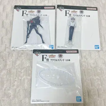 제일복권 에반게리온 30th F상 아크릴 스탠드 3종 세트