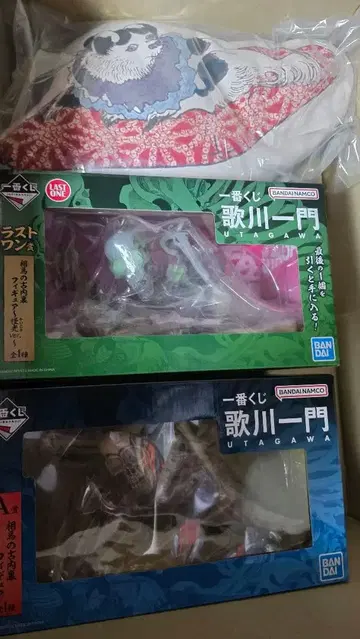제일복권 우타가와 일문 피규어 세트