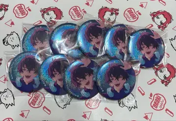 니지산지 사에키 잇테츠 캔뱃지 x 9