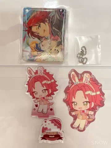 앙스타 애니카페 코롯타 아크릴 스탠드 스티커 이사라 마오