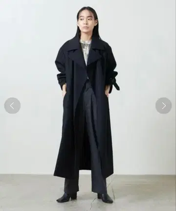 MARW UNITED ARROWS 트렌치코트 블랙