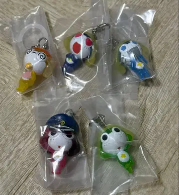 개구리 중사 케로로 꼬마케로 메지루시 액세서리 컴플리트 세트 전 5종