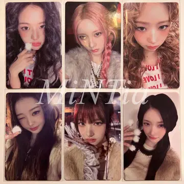 IVE revive+ 회장 한정판 트레이딩 카드 교세라 6장 컴프