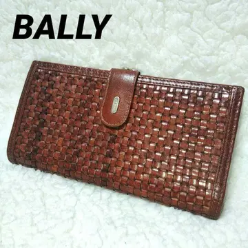 BALLY 발리 장지갑 가마구치 인트레차트 브라운 가죽