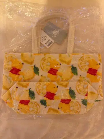 디즈니 스토어 페이러 FEILER 푸우 토트백 미사용 새상품