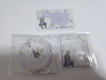 도원암귀 Botania 코우고자키 진 아크릴 스탠드 밤 스티커 세트