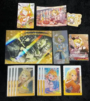 프로세카 글리터 캔뱃지 그리캔 에피카 금박 특전 카가미네 린 묶음 판매