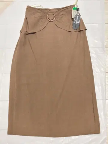 미사용품 BRUNO PIATTELLI 브라운 타이트 스커트