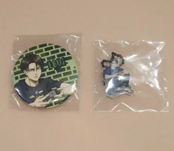 진격의 거인 AIR TWOKYO 아크릴 참 캔뱃지 리바이