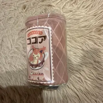 반짝반짝 마트 에네코 카라비너 포함 미니 파우치 코코아