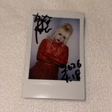 R 지정 나나세 씨 사인 포함 당일 폴라로이드 4/18 수어사이드 모모치