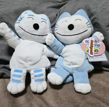 택 포함 미사용 새상품 11마리 고양이 퍼펫