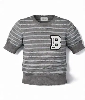 팝업 한정판 Bibiy B. BORDER LOCK KNIT