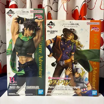 제일복권 죠죠 B상 조셉 라스트원상 조니 피규어 세트