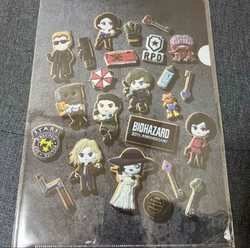 미개봉 새상품 바이오하자드 30th 30주년 클리어 파일 집합 스위츠