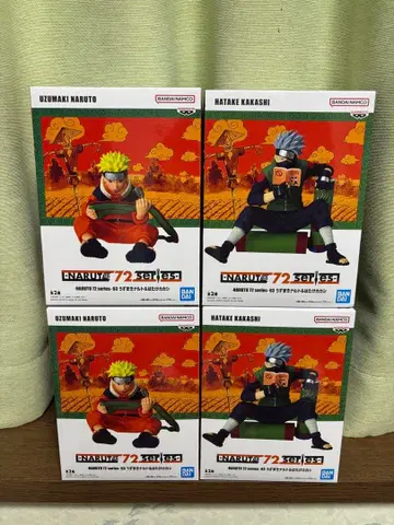 [ 미개봉 새상품 ] NARUTO 피규어 4세트