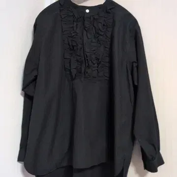 새상품급 Gauze# 프릴 블라우스 택 포함