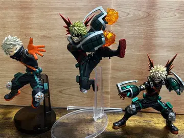 캇짱 히로아카 복권 바쿠고 카츠키 피규어 3개 세트 상자 없음