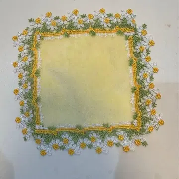 새상품 긴자와 레이스 카모마일 가챠 푸치 타월