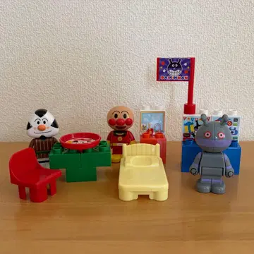 호빵맨 블록라보 다다단 오무스비맨 식품 완구