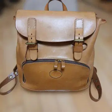 HERZ 가죽 백팩 (브라운)