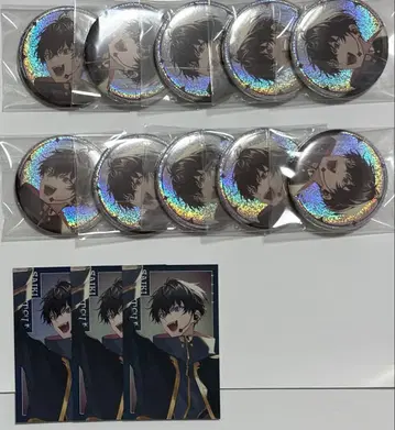 니지산지 CONCERTO 사에키 잇테츠 캔뱃지 10점