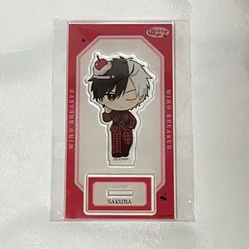 wind breaker 윈브레 체리 휘핑 아크릴 스탠드 벚꽃